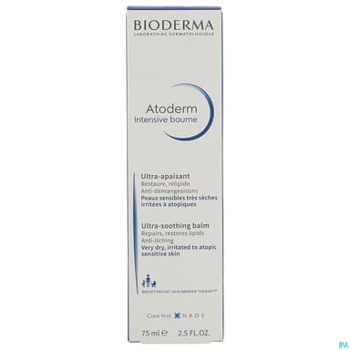 Bioderma Atoderm Intensive Baume Tube 75ml