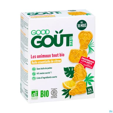 GOODGOUT BISCUIT ANIMAUX CITR 80G