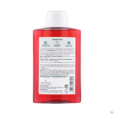 KLORANE SH GRENADE FL200ML