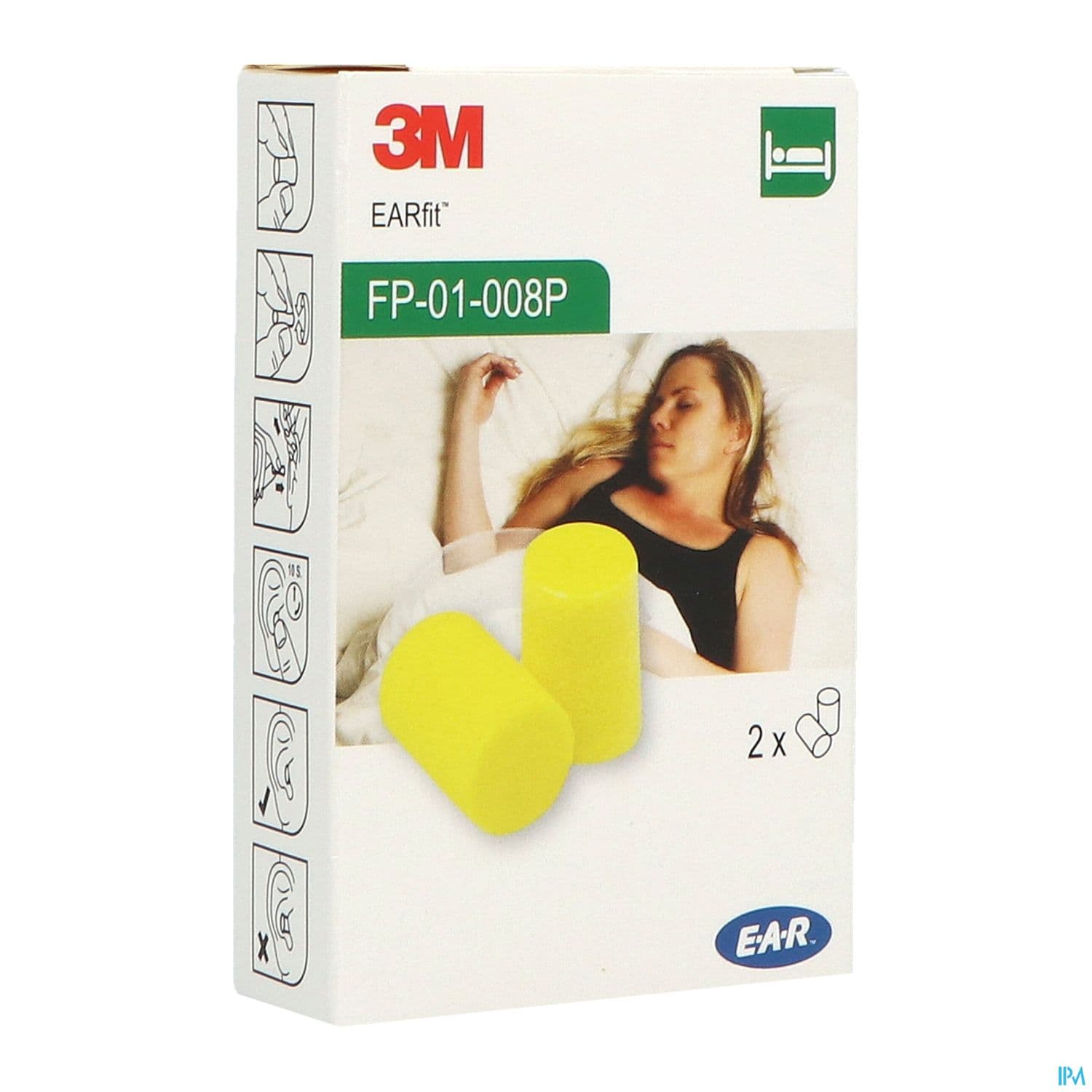 3m Earfit Bouchon Auriculaire Mousse Usage Uniqu 4