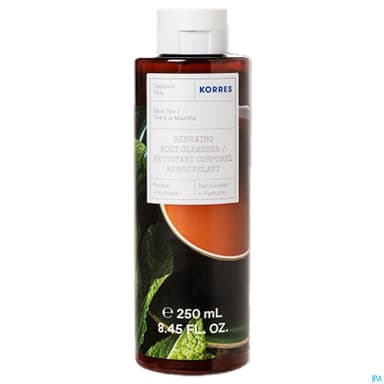 KORRES GEL DCH THE/MENTHE 250ML
