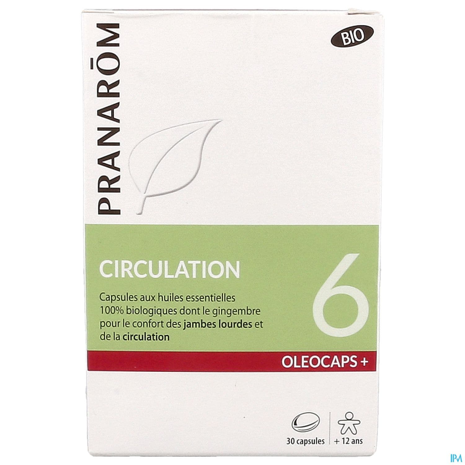PRANAROM OLEOCAPS+6 CIRCULAT CAP30