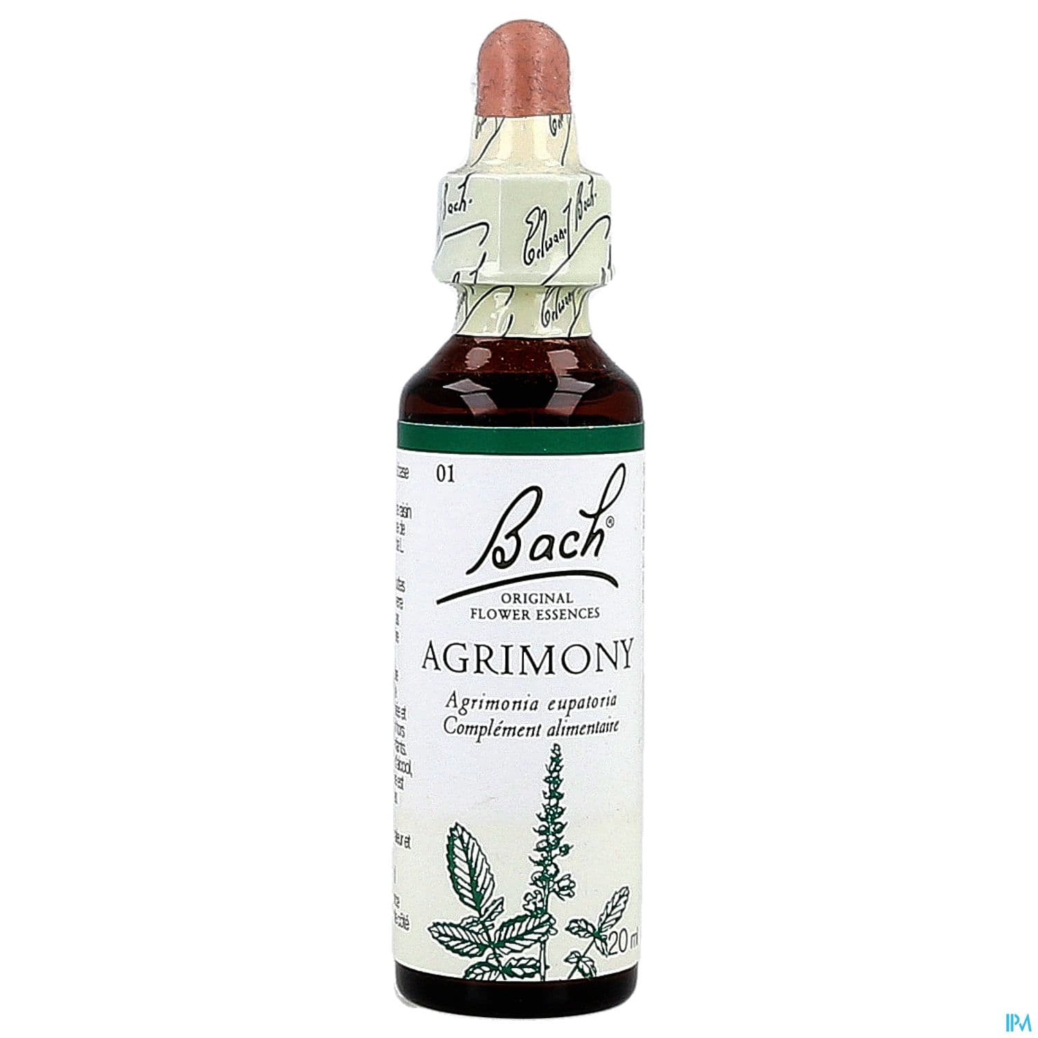 Fleurs De Bach Original 01 Agrimony Compte Gouttes 20ml