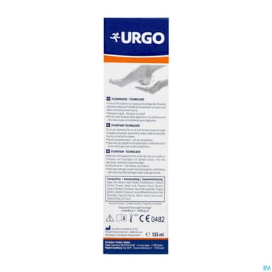 URGO FILMOMOUSS PIED TS/CREV 125ML