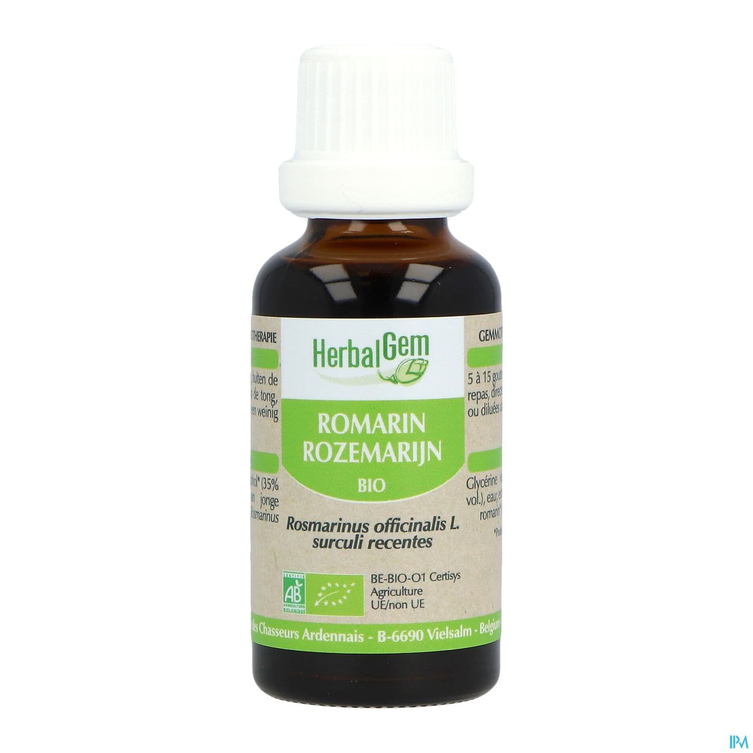 Herbalgem Romarin Jp Bourgeon Macerat Gly Bio 30ml