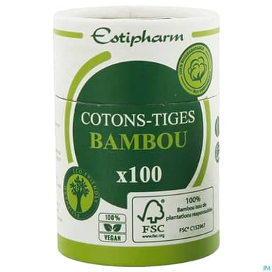ESTIPHARM COTON TIGE BAMBOU 100