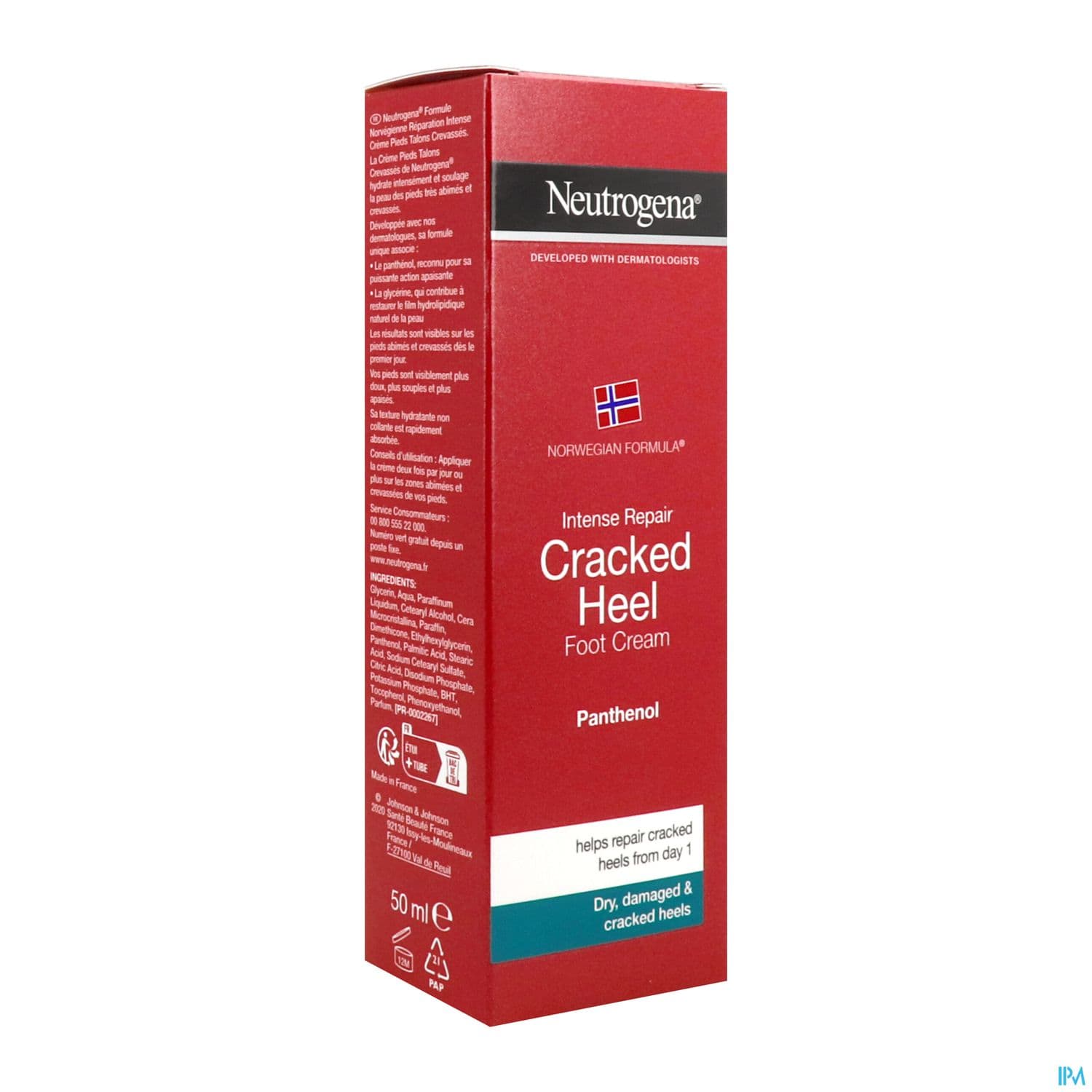 Neutrogena Creme Pieds Repar.a/crevas.f.norv. 50ml