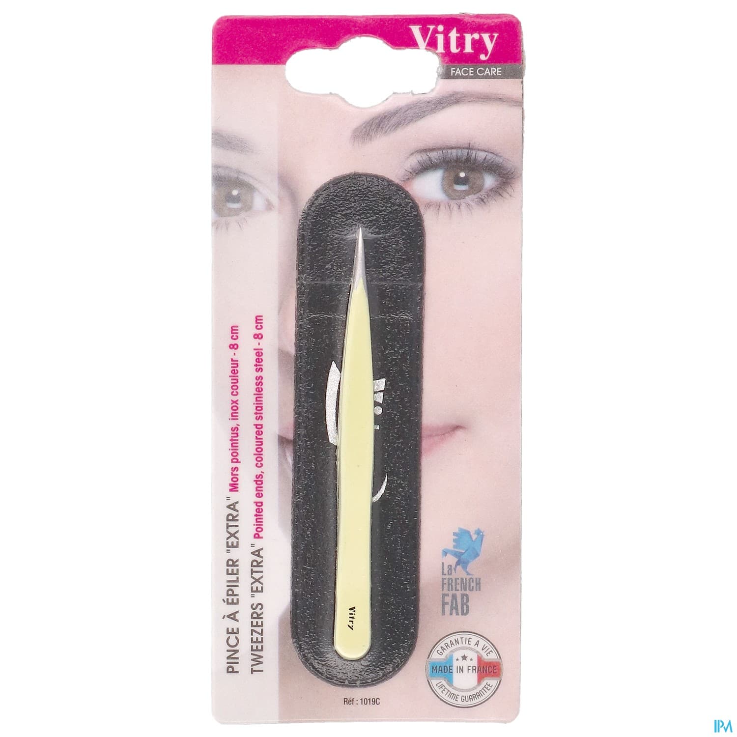 Vitry Pince Epil Extra Couleur Mors Pointus