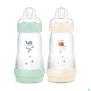 MAM BIB E ST A/COL MEN+CO D2 260ML