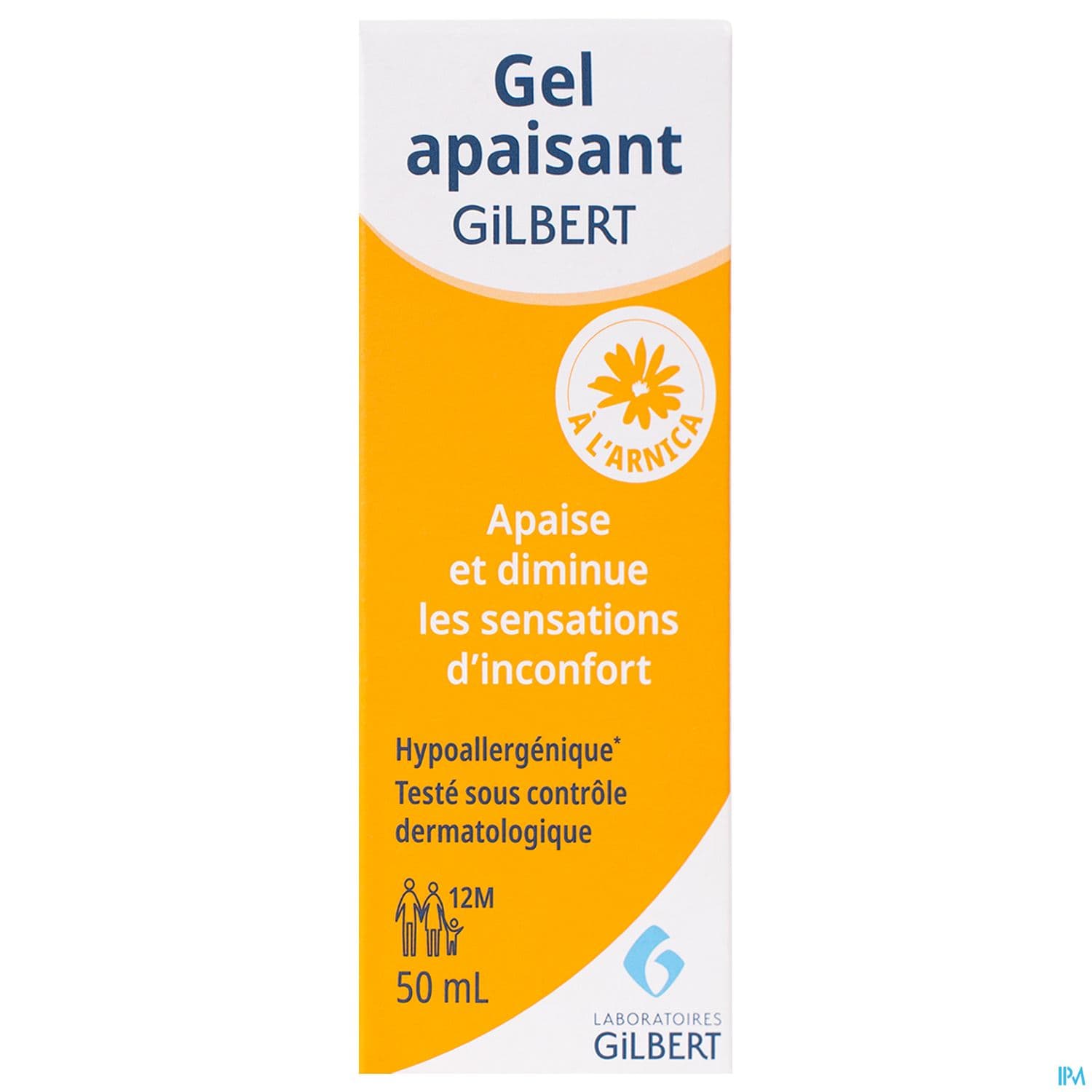 GILBERT GEL APAISANT 50ML