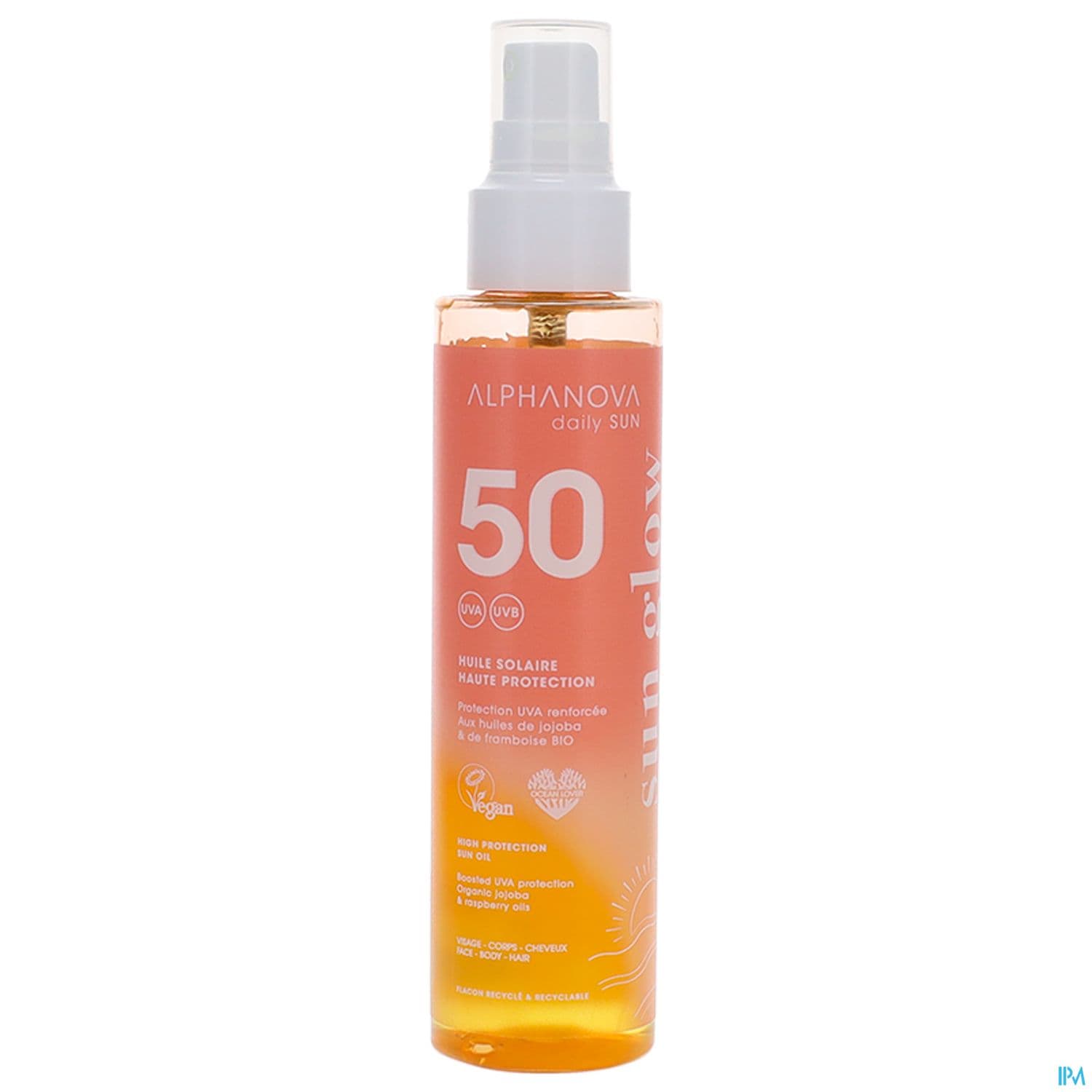 Alphanova Daily Sun Huile Solaire Spf50 Bio 125ml