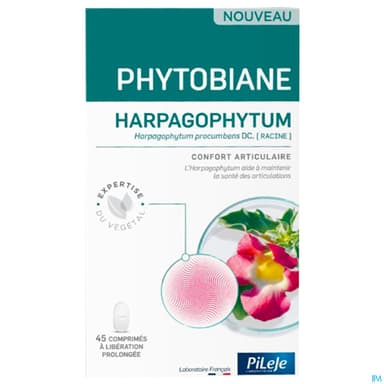 Pileje Phytobiane Harpagophytum Comprime Liberation Prolongee 45