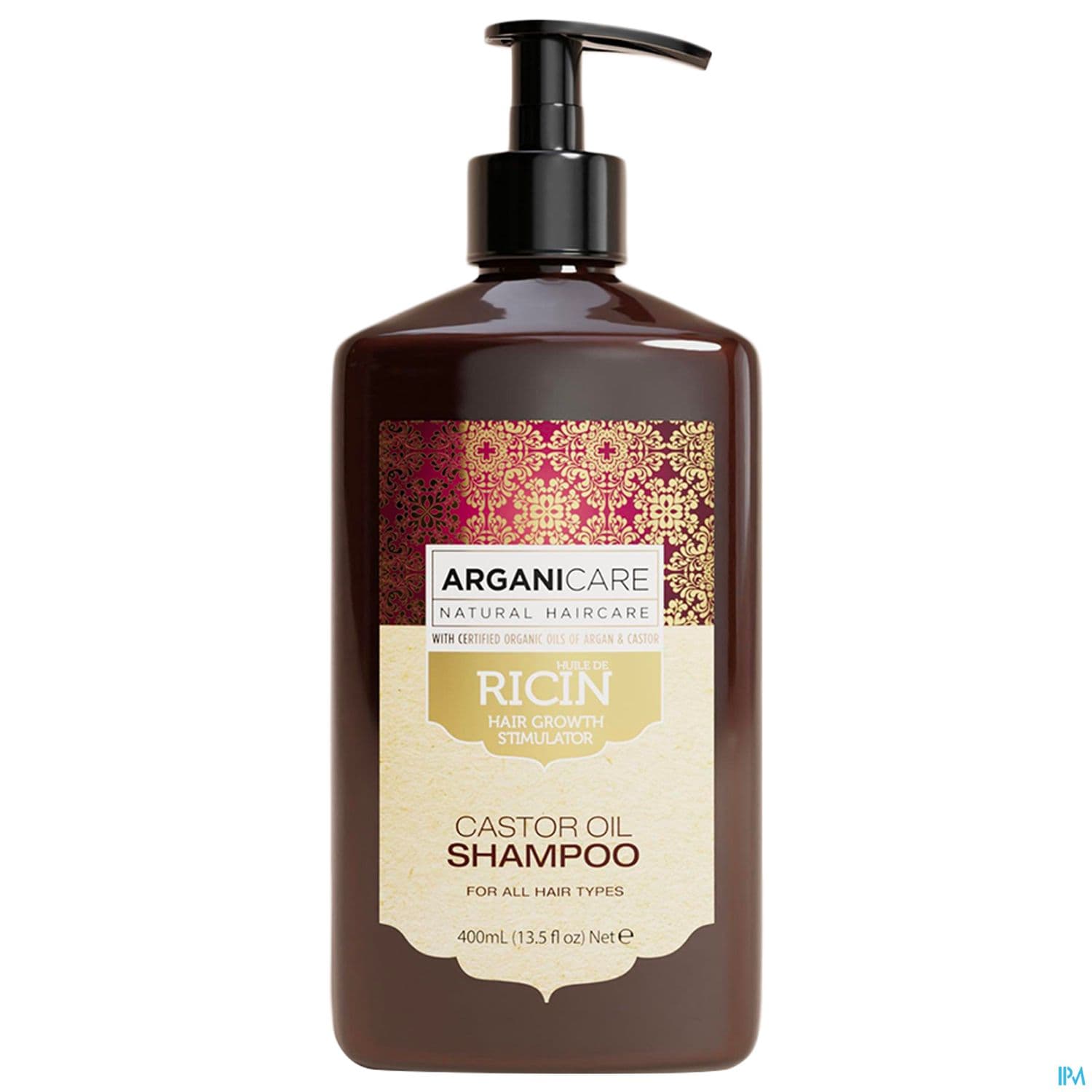 ARGANIC SHP RICIN CROISS CHEV400ML