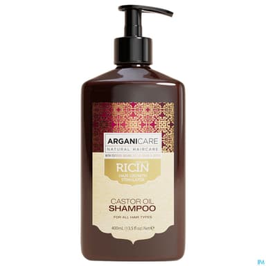 ARGANIC SHP RICIN CROISS CHEV400ML