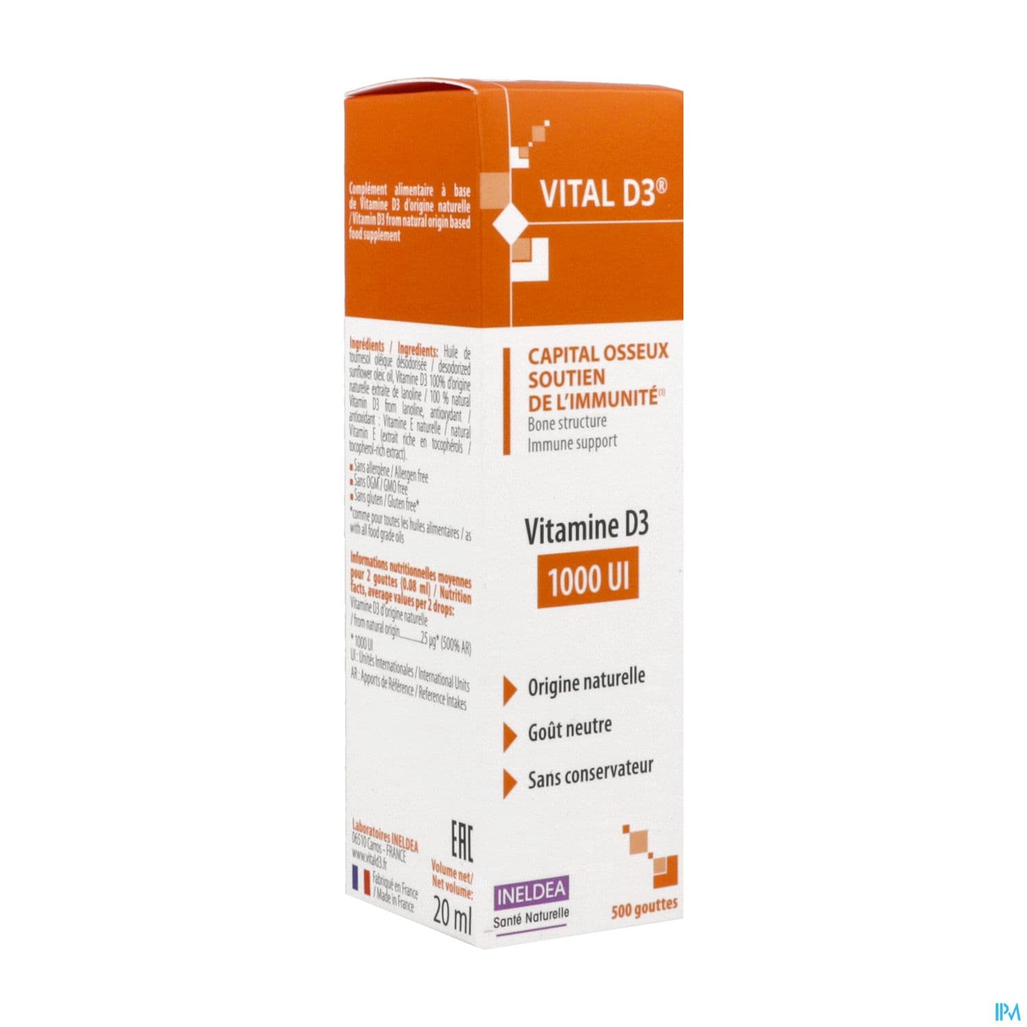 ISN VITAL D3 20ML