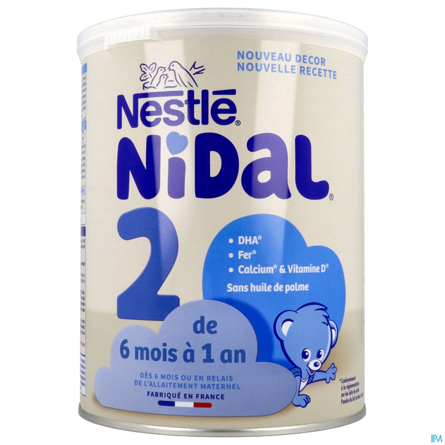 NIDAL-2 DES 6 MOIS LAIT PDR 800G