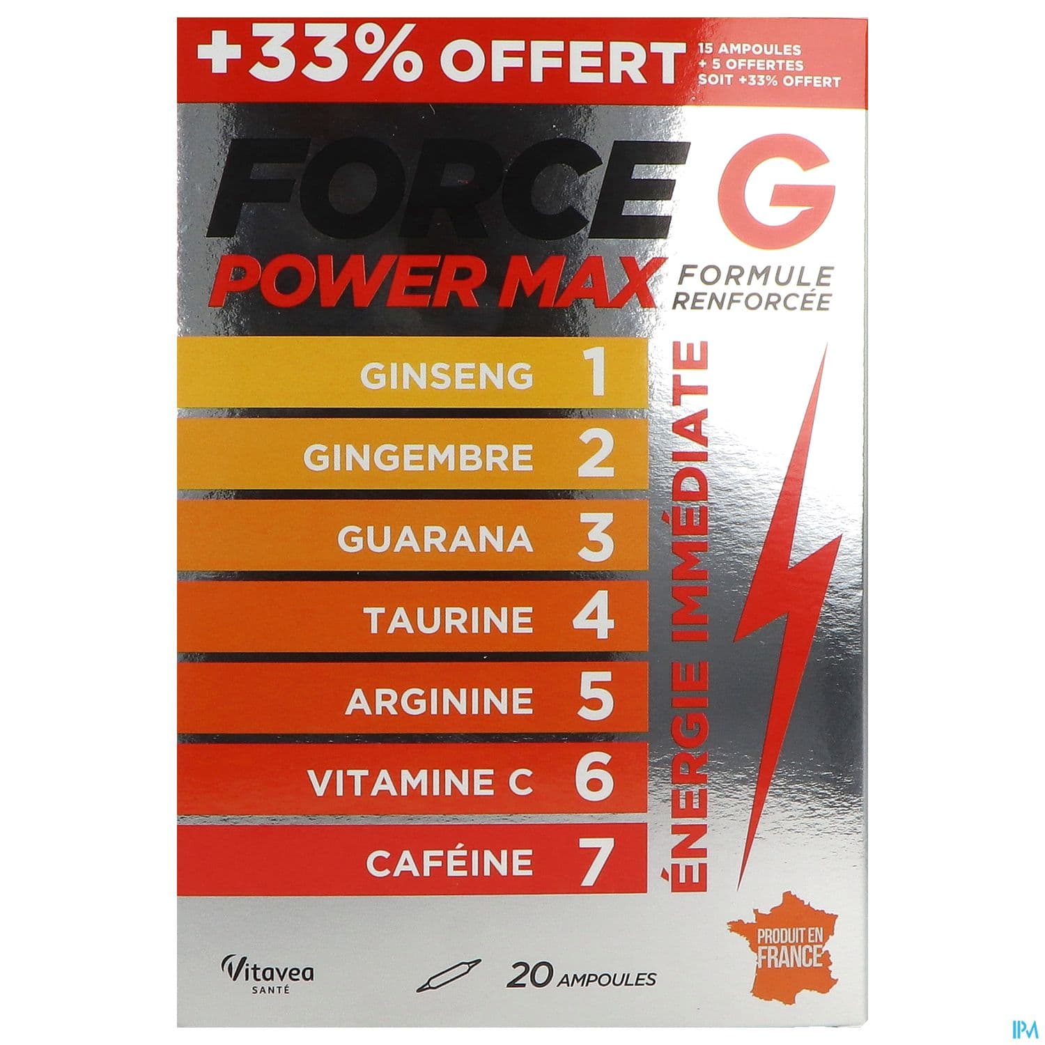 FORCE G POWER MAX OFFR PROMO AMP20
