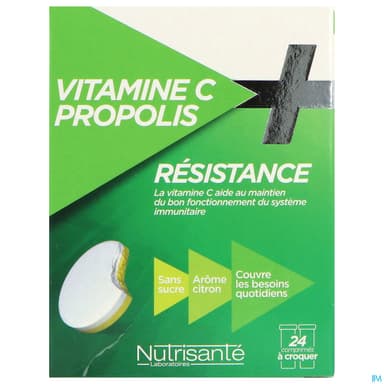 Vitavea Vitamine C + Propolis Comprime Croquer 12 X2