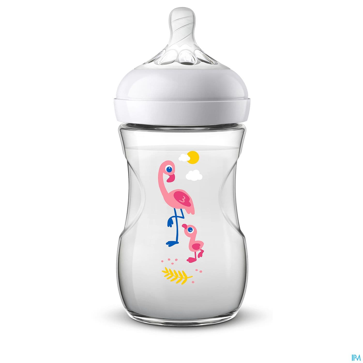 BIB AVENT NATURAL PP 260ML FLAMANT