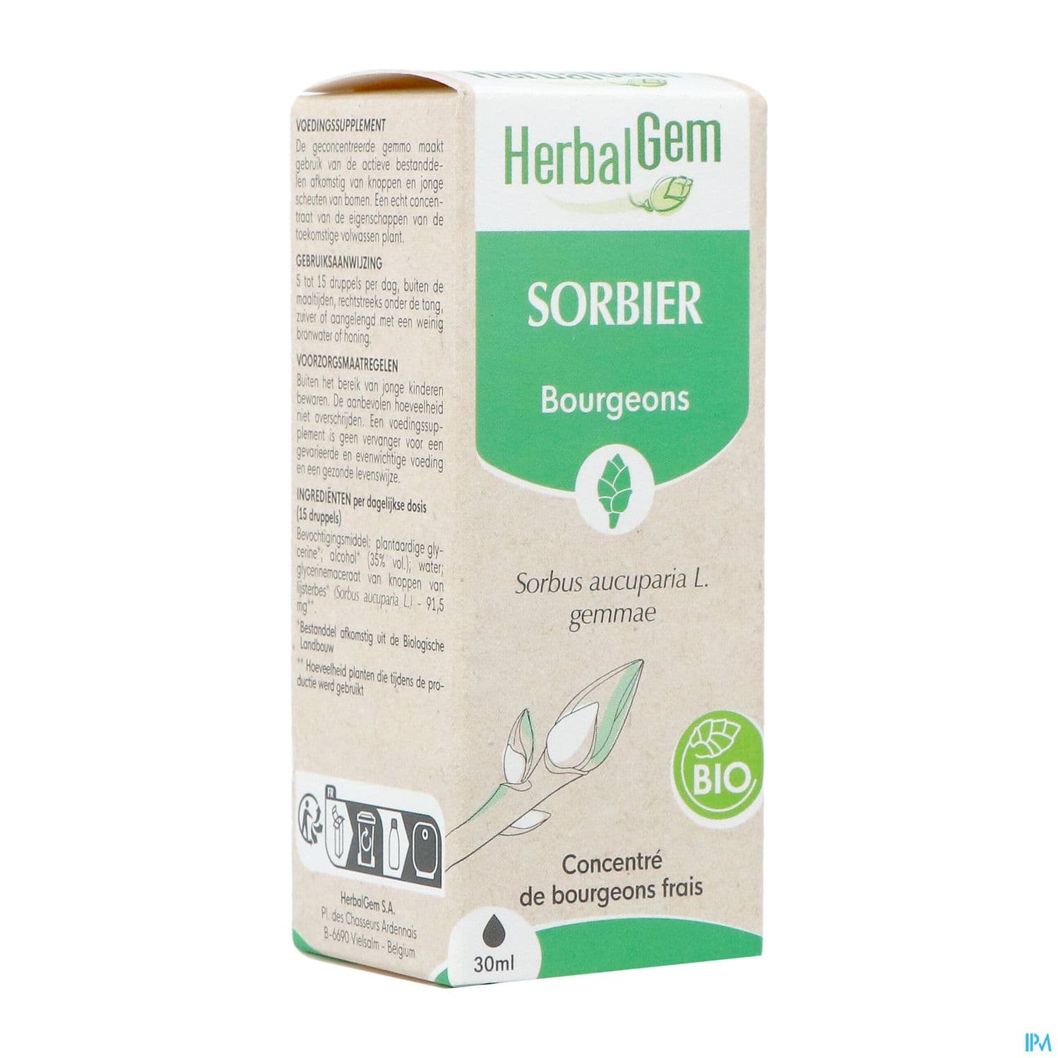 HERBALGEM MACER MER BIO SORBIE30ML