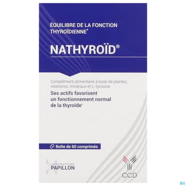 Nathyroid Equilibre Fonction Thyroide Comprime 60