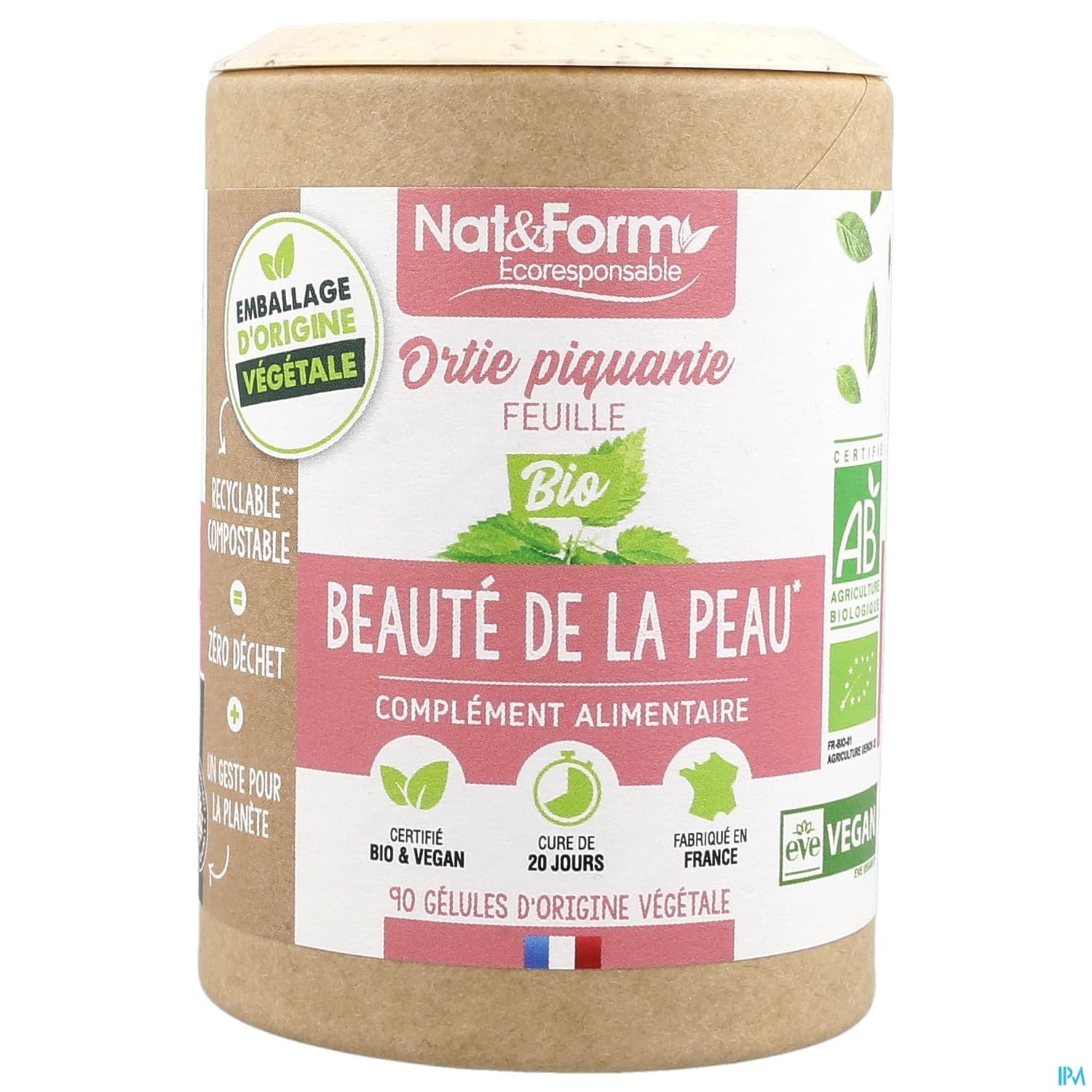 NAT&FORM ECO ORTIE FLL BIO GEVEG90