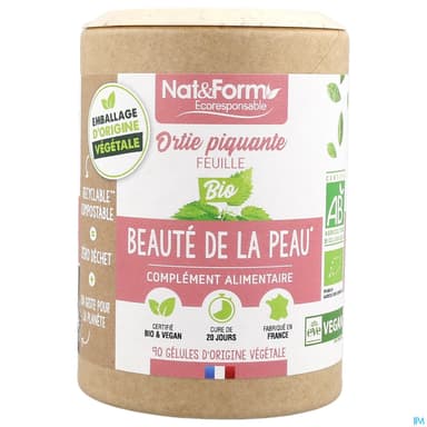 NAT&FORM ECO ORTIE FLL BIO GEVEG90
