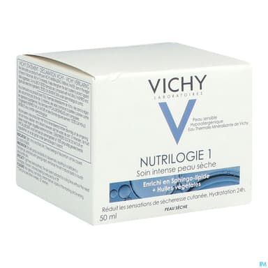 Vichy Nutrilogie 1 Soin Profond Peaux Seches 50ml