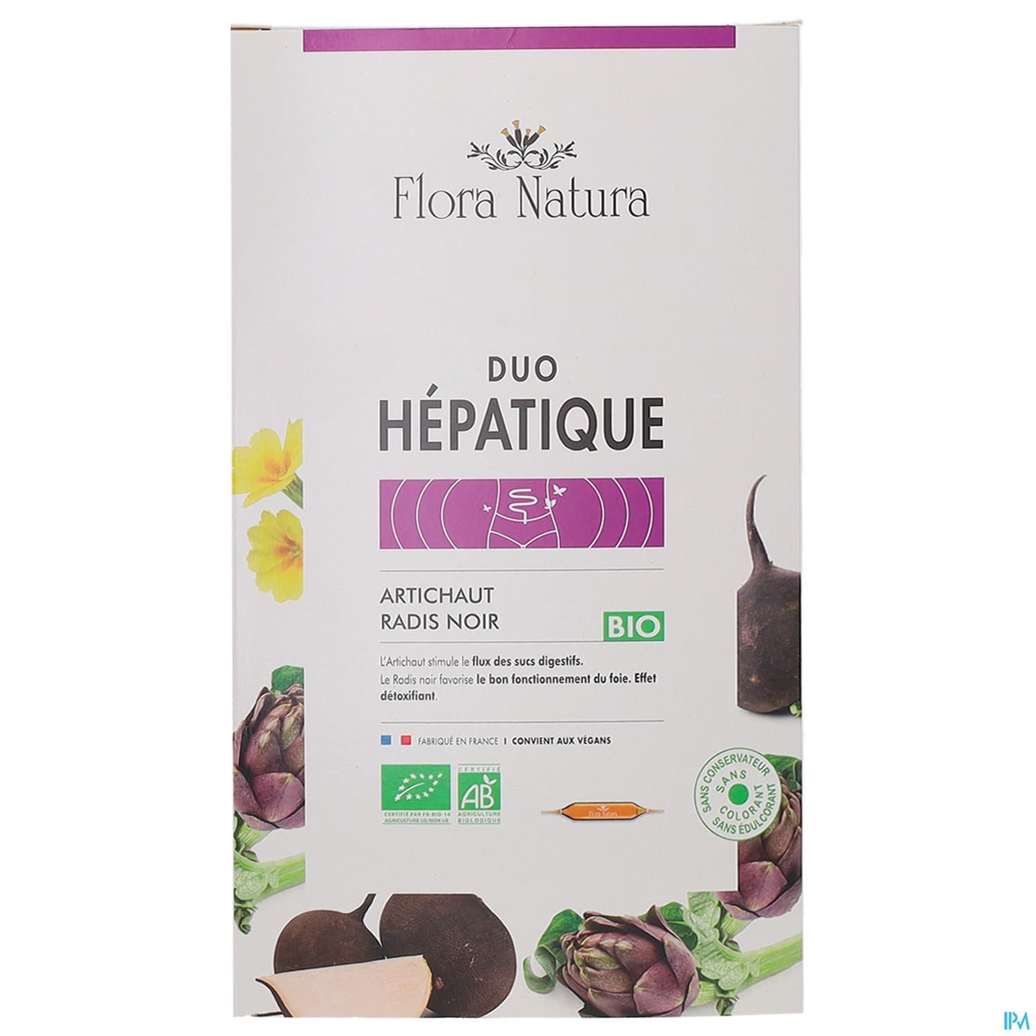 Flora Natura Duo Hepatique Bio Ampoule 20