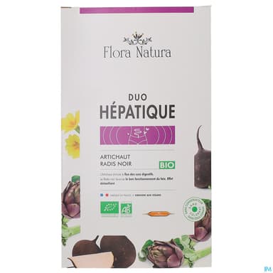 Flora Natura Duo Hepatique Bio Ampoule 20