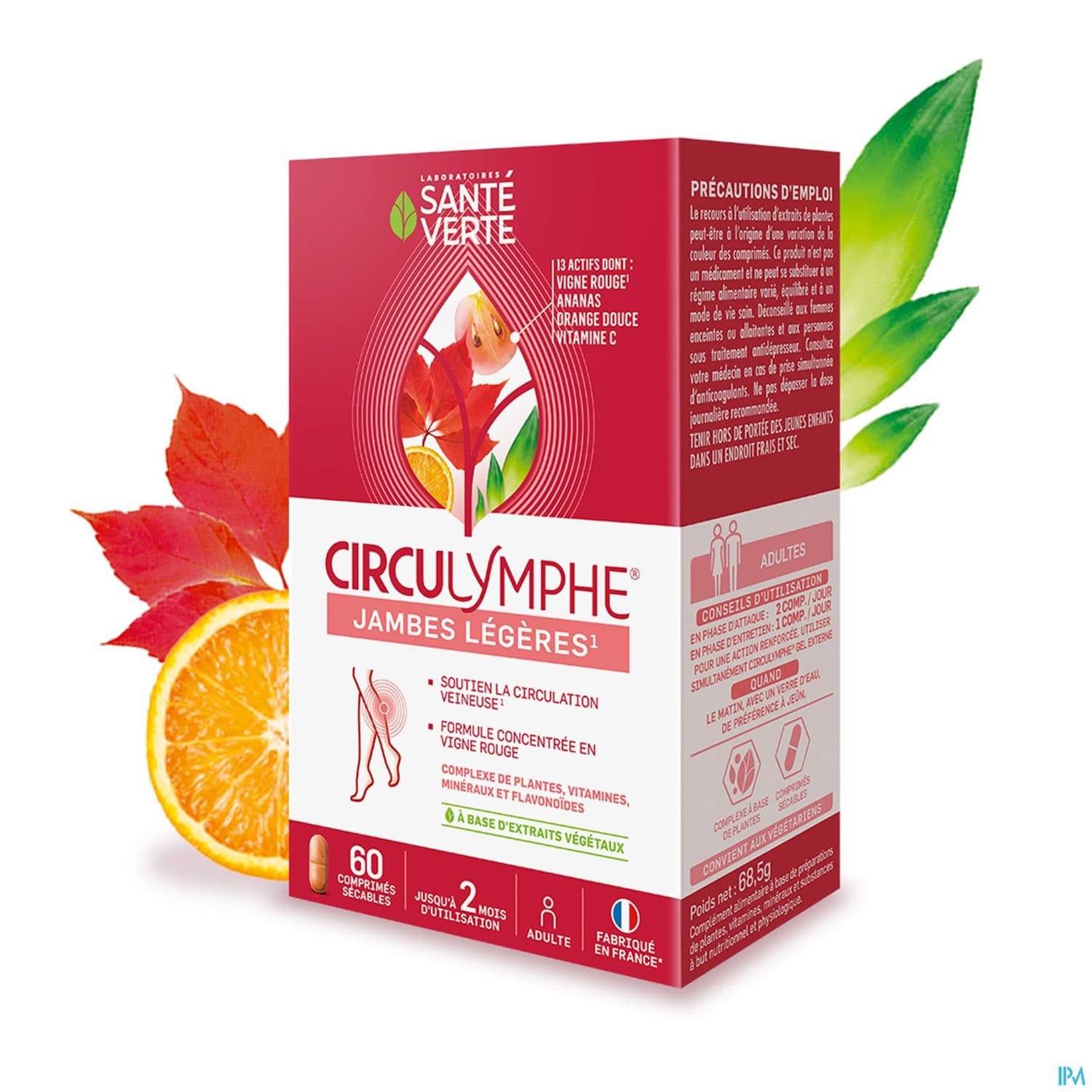 CIRCULYMPHE SANTE VERTE CPR60