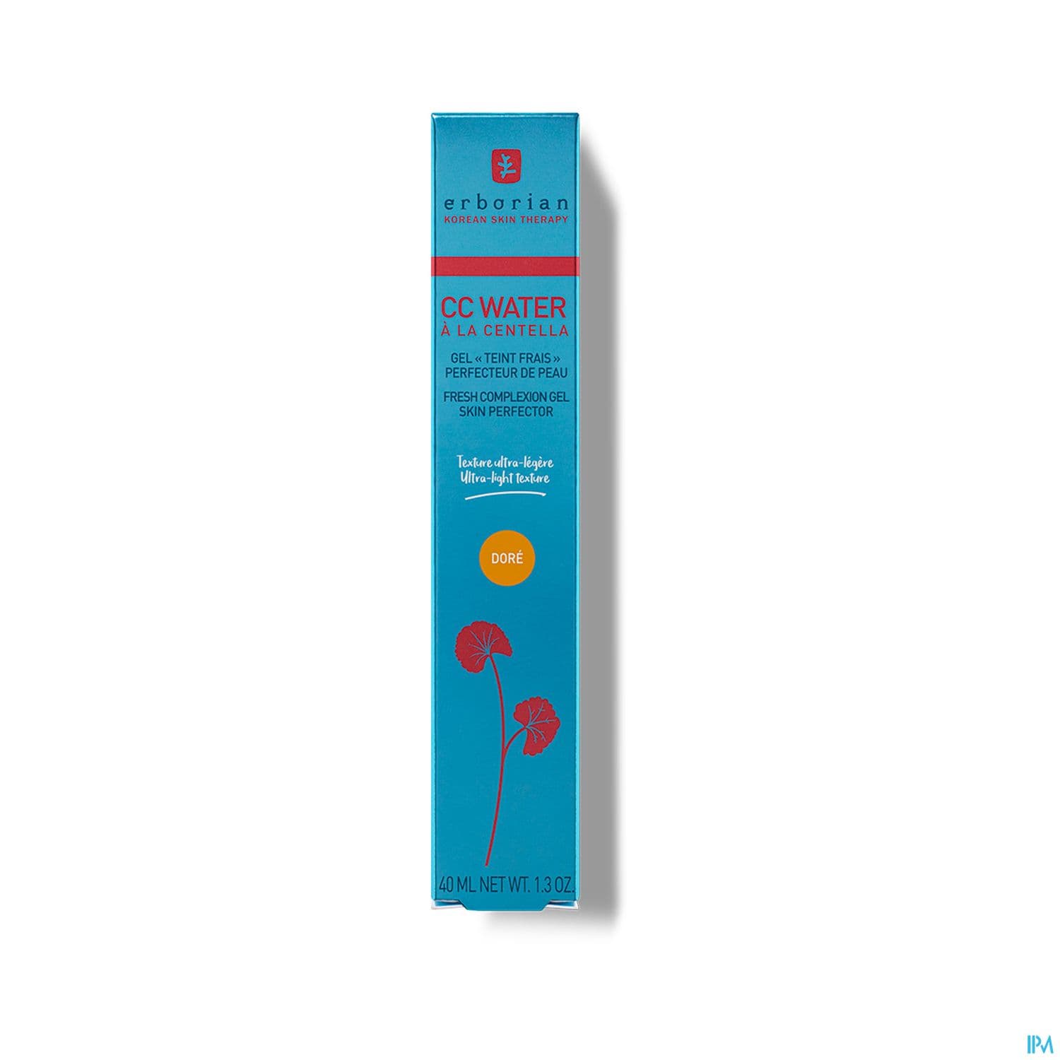 Erborian Cc Water Gel Teint Frais Perfecteur De Peau Dore 40ml