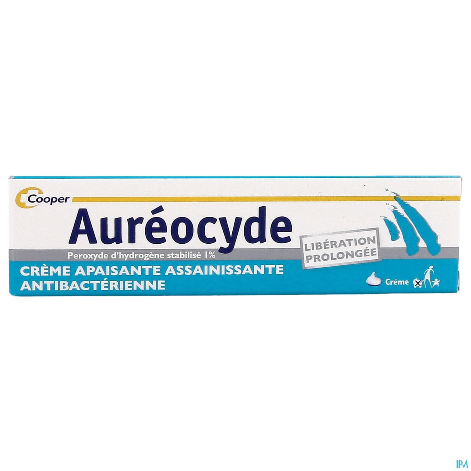 Cooper Aureocyde 1% Creme Assainissante Antibacterienne 15g