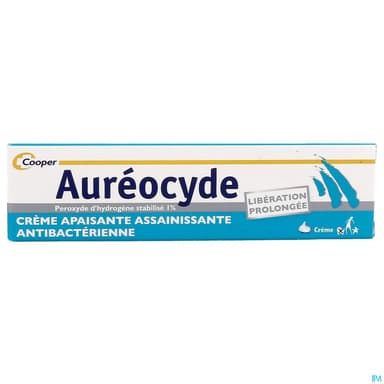 Cooper Aureocyde 1% Creme Assainissante Antibacterienne 15g