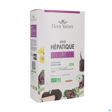 Flora Natura Duo Hepatique Bio Ampoule 20