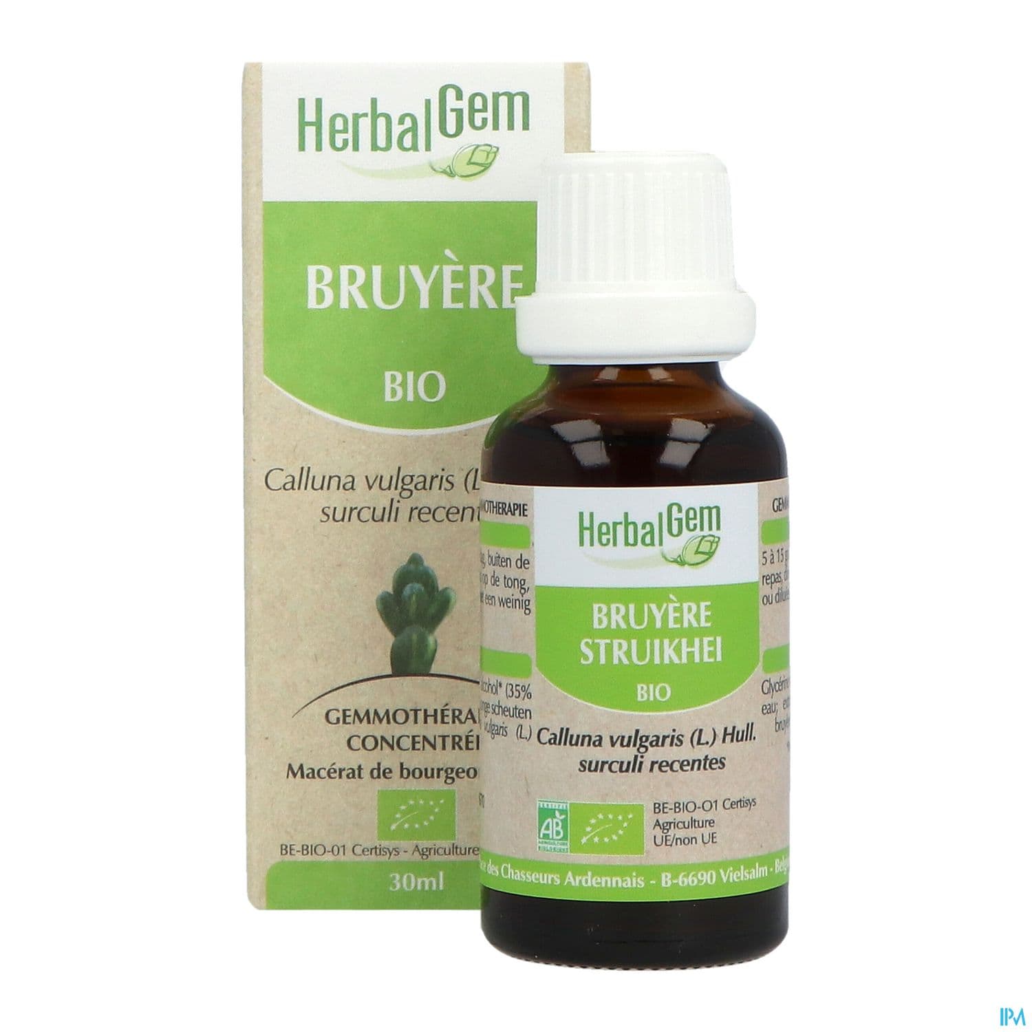 Herbalgem Bruyere Jp Bourgeon Macerat Gly Bio 30ml