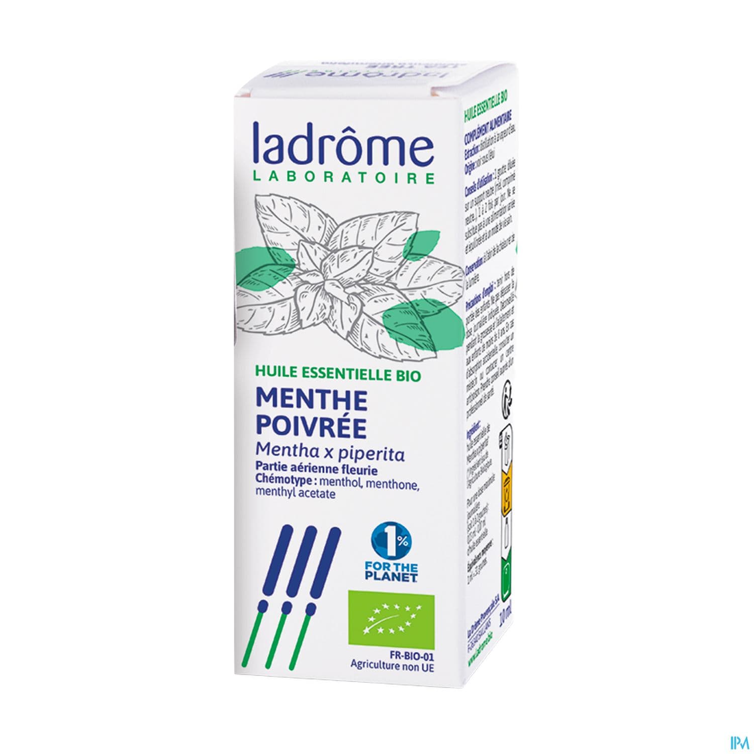 Ladrôme huiles essentielles menthe poivrée 10ml — Pharmacie Centrale Elsie
