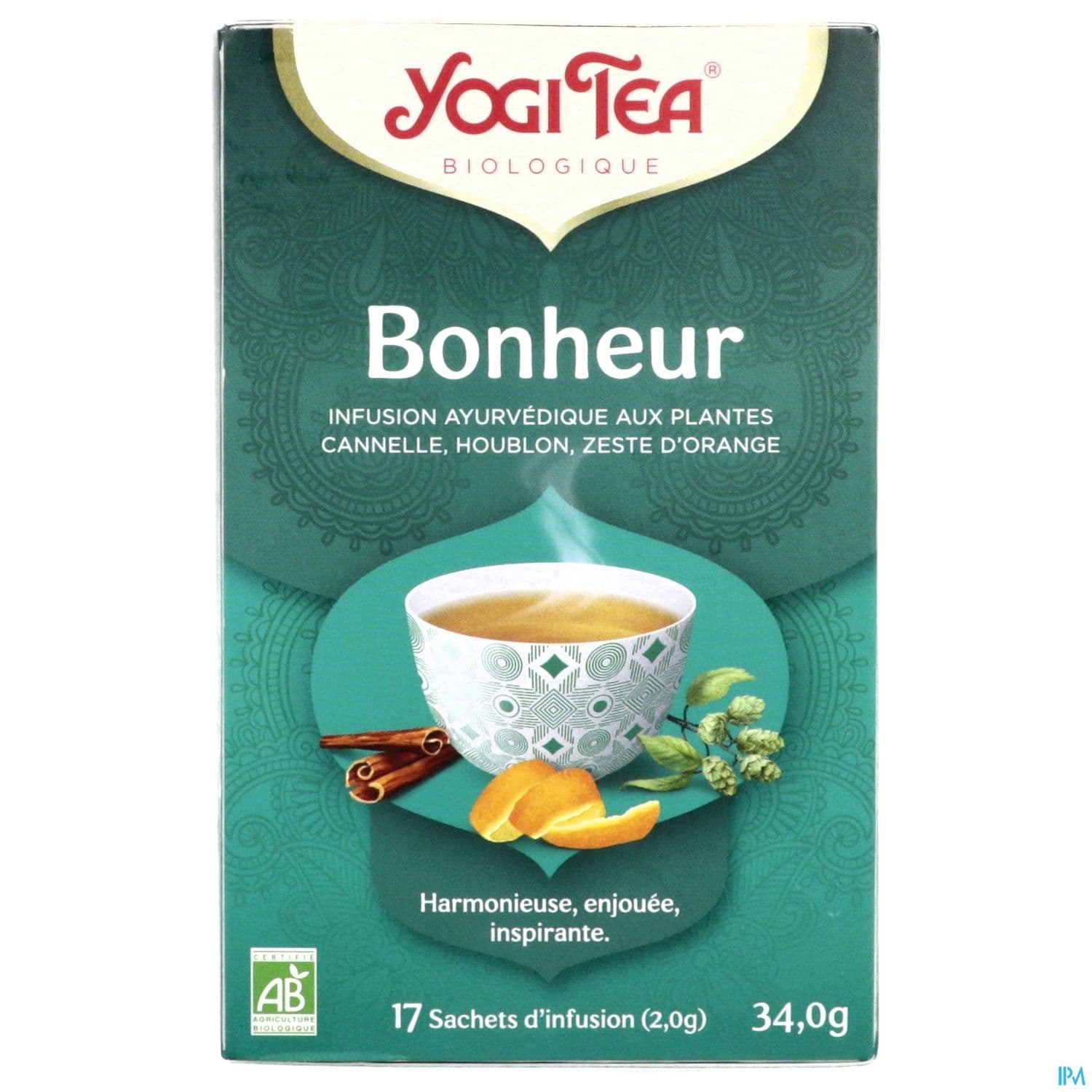 Yogi Tea Bonheur Bio Infusette 2g 17