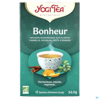 Yogi Tea Bonheur Bio Infusette 2g 17