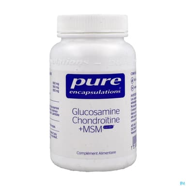 PURE ENCAPSUL GLUC/CHON/MSM CAPS60
