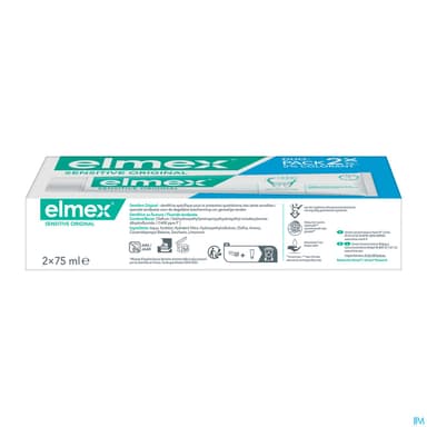 ELMEX DENT SENSITIVE 75ML X2