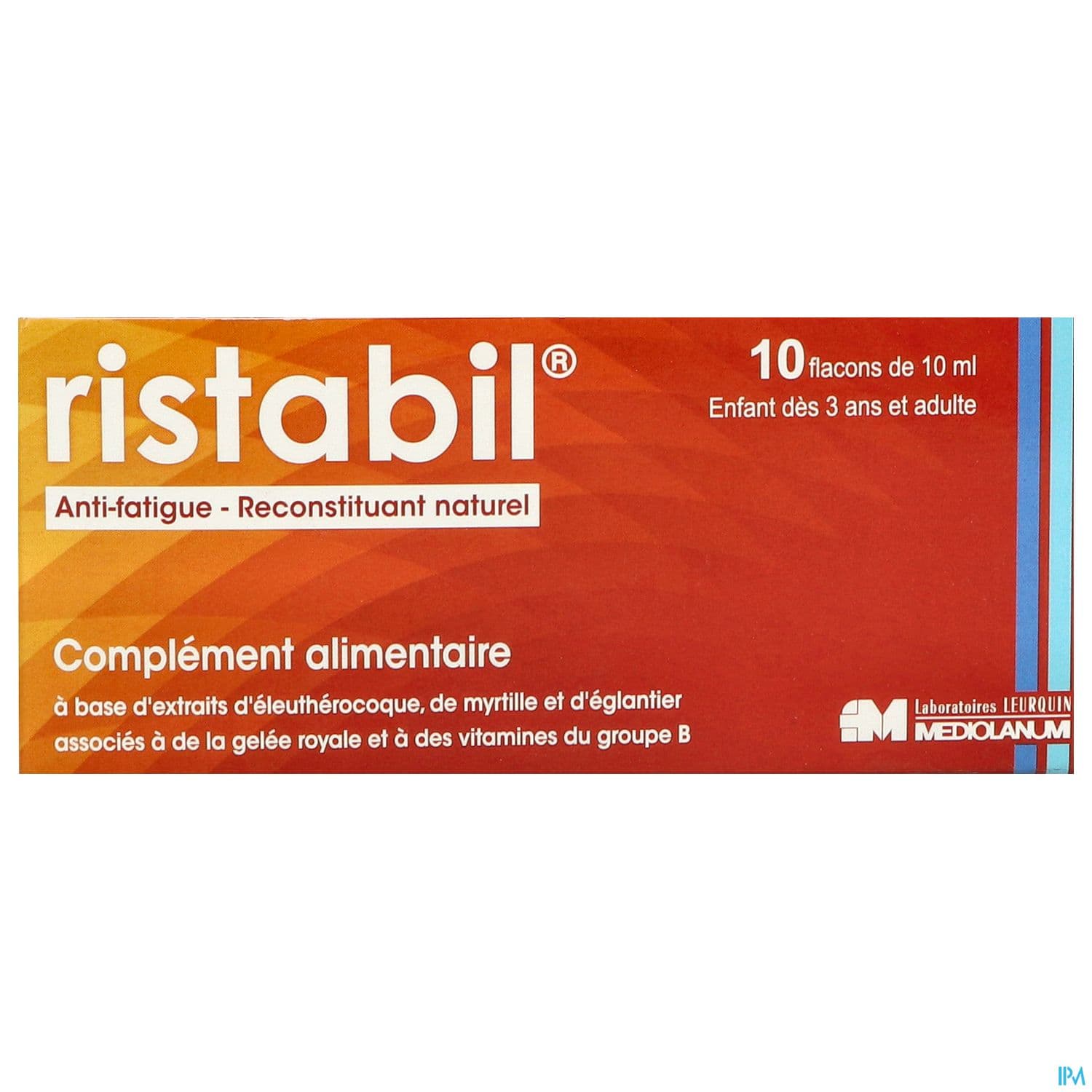 RISTABIL A/FATIGUE SOL BUV 10MLX10