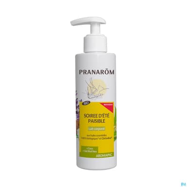Pranarom Aromapic Lait Corps Soiree Ete Paisible Antimoustique Bio 200ml