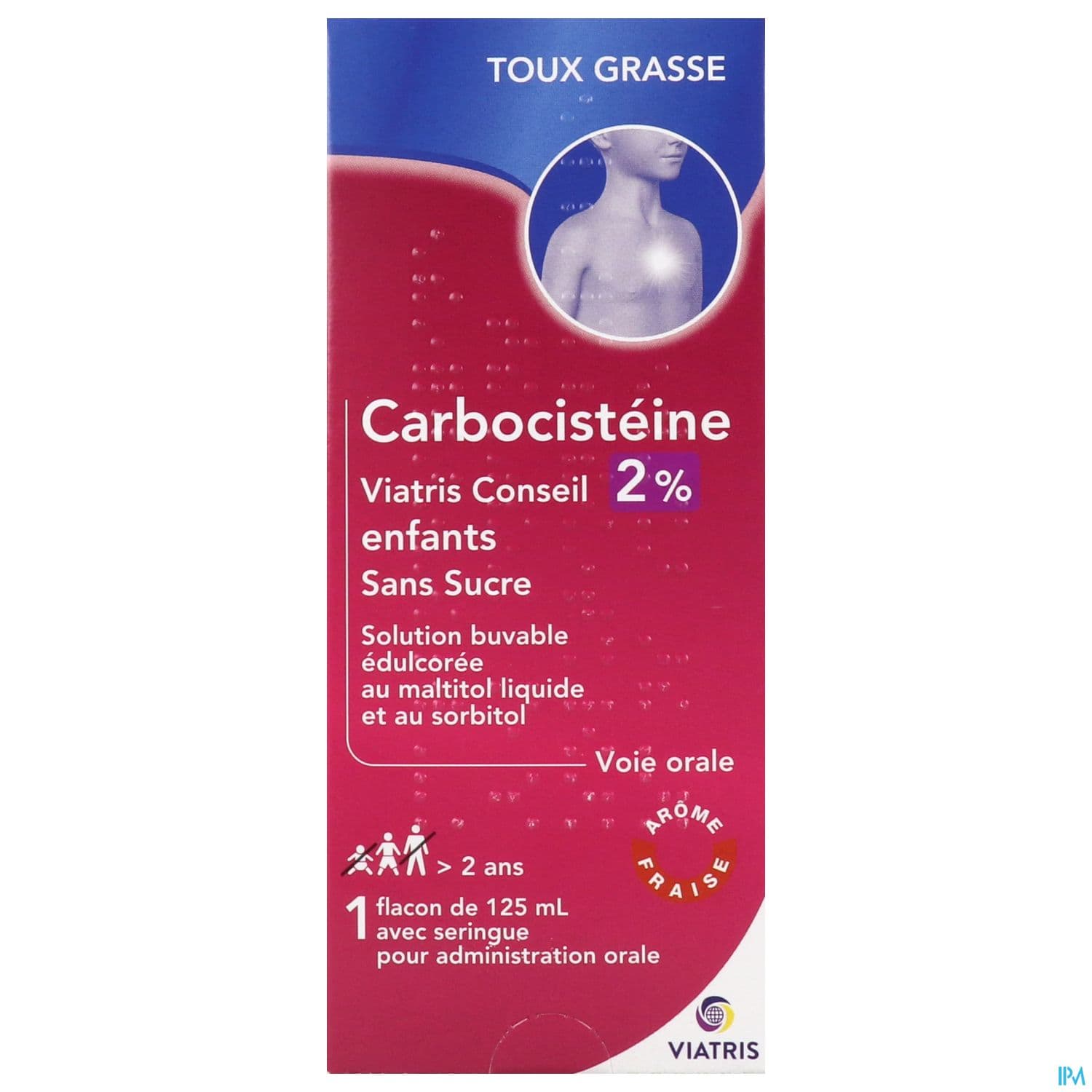 CARBOCISTEINE 2% VTS SOL S/S 125ML