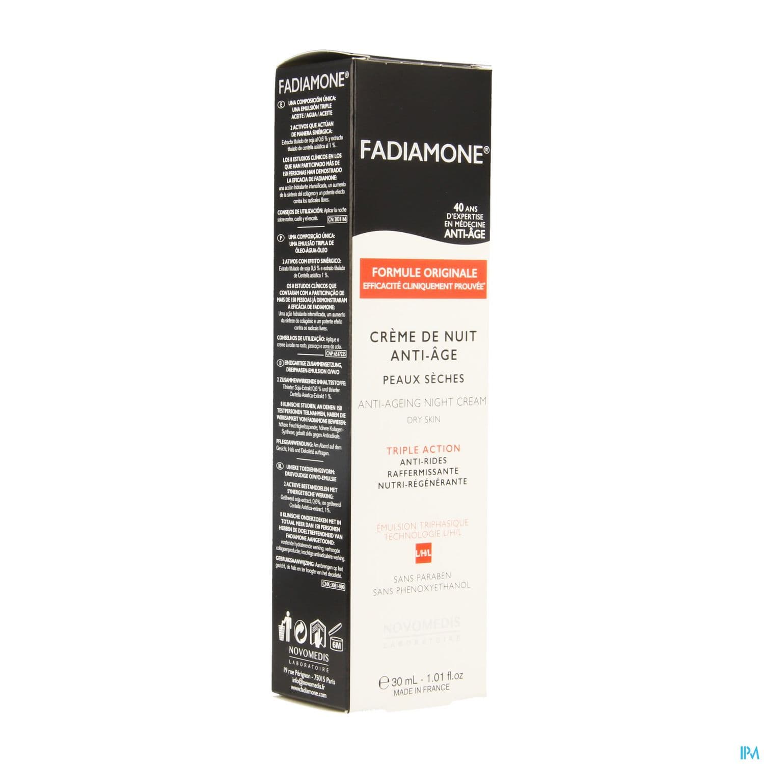 FADIAMONE A/AGE CR NUIT 30ML