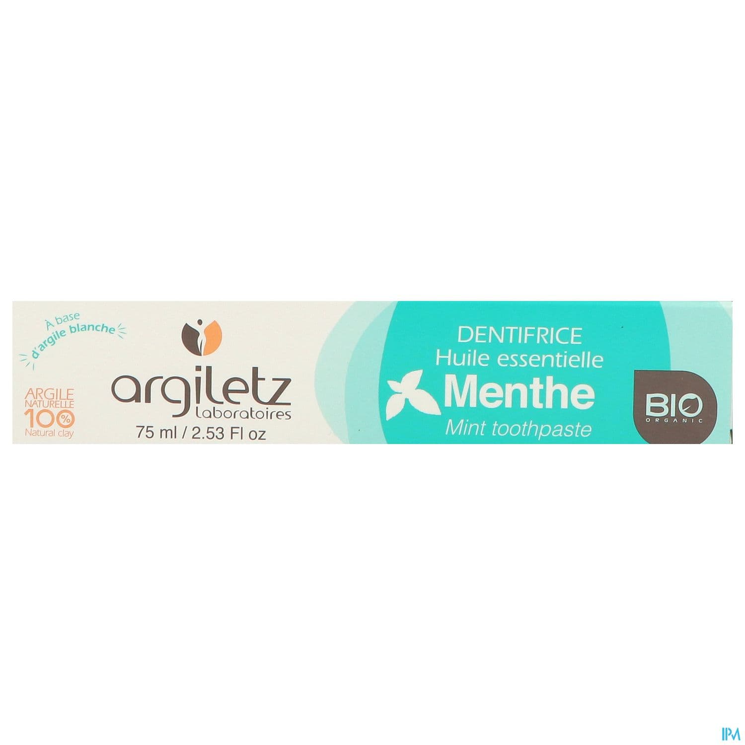 ARGILETZ DENT BIO MENTHE 75ML