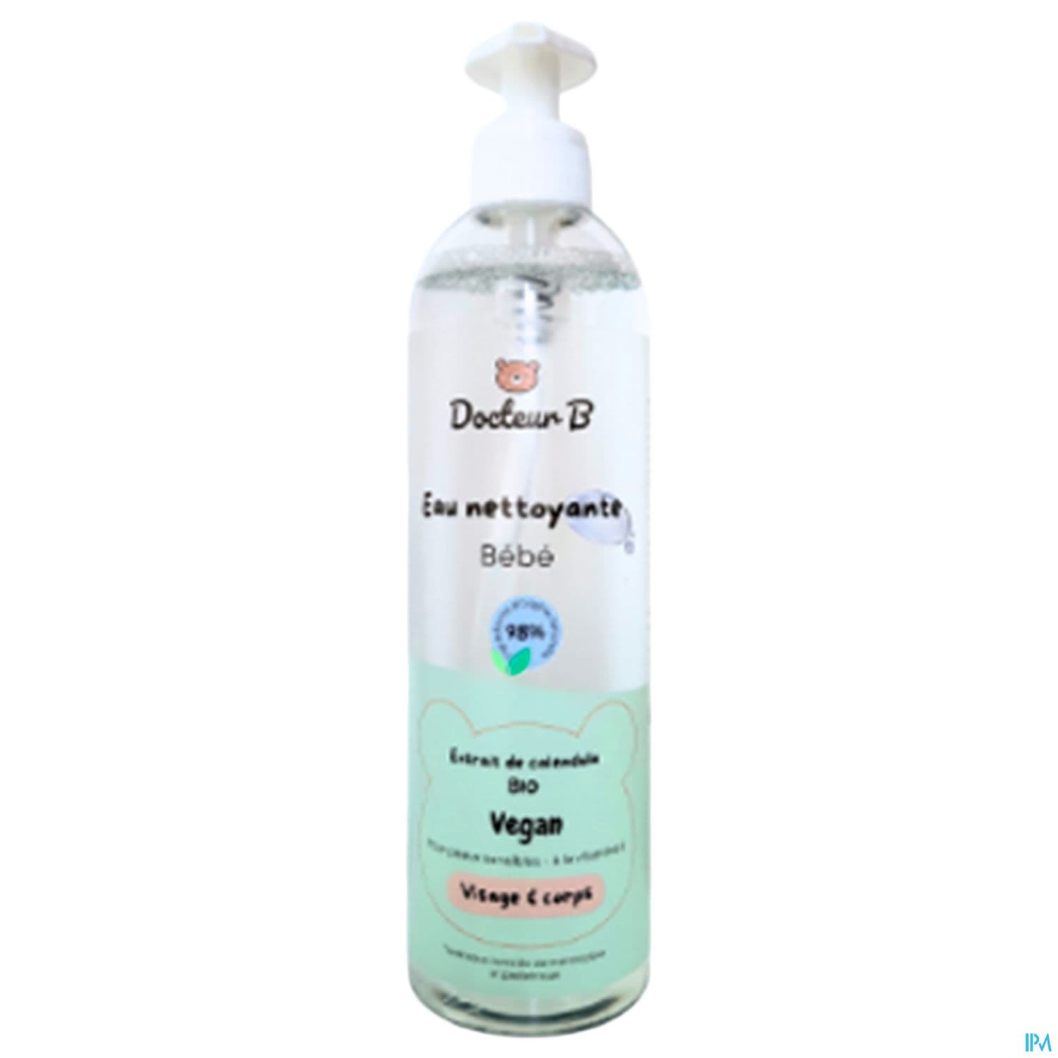Docteur B Eau Nettoyante Bebe Bio Vegan 500ml