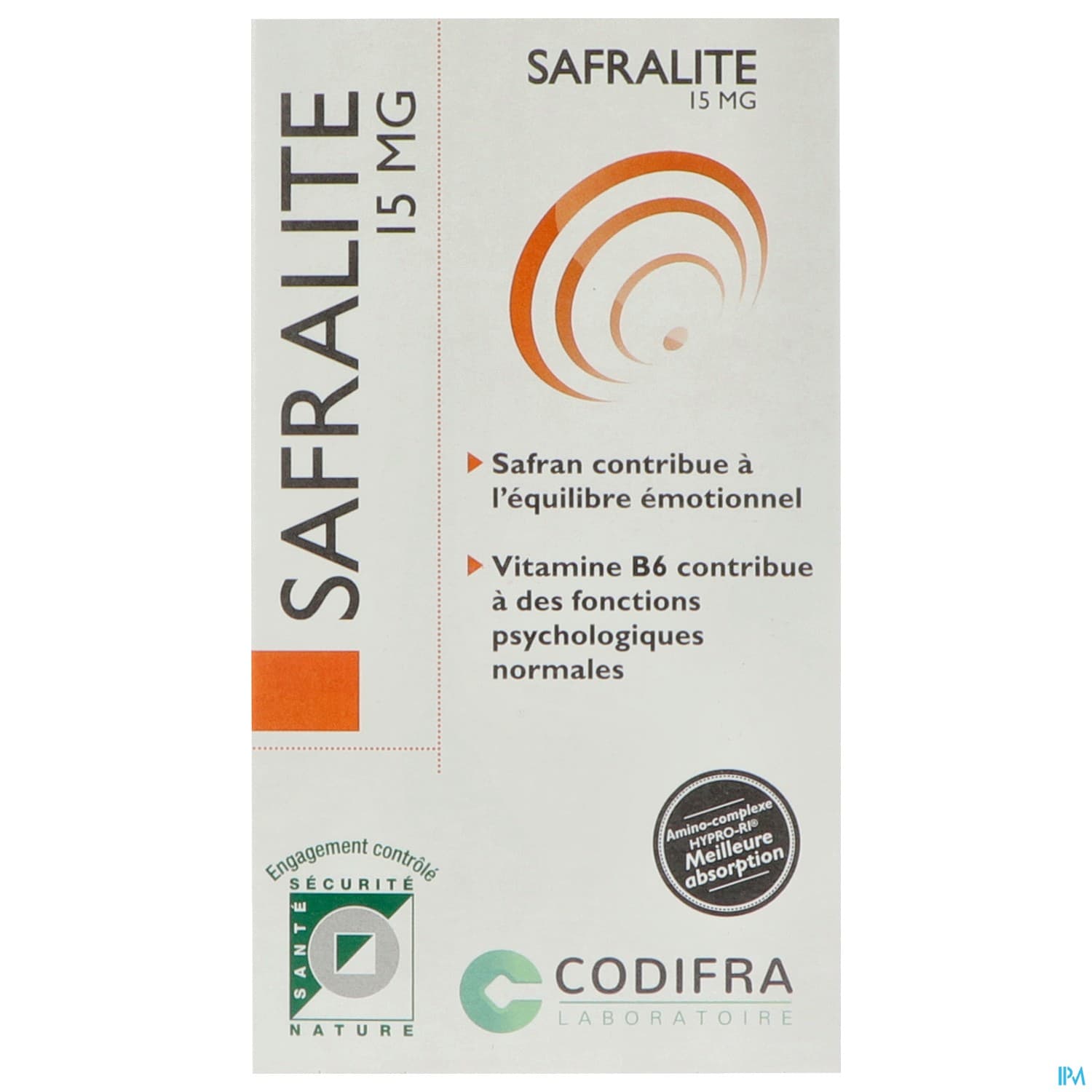 Safralite 15mg Gelule 28