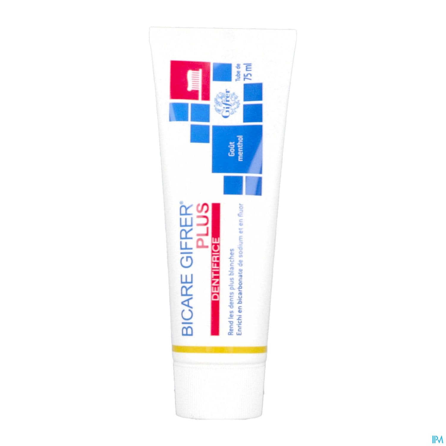 Bicare Gifrer Plus Dentifrice Menthol 75ml