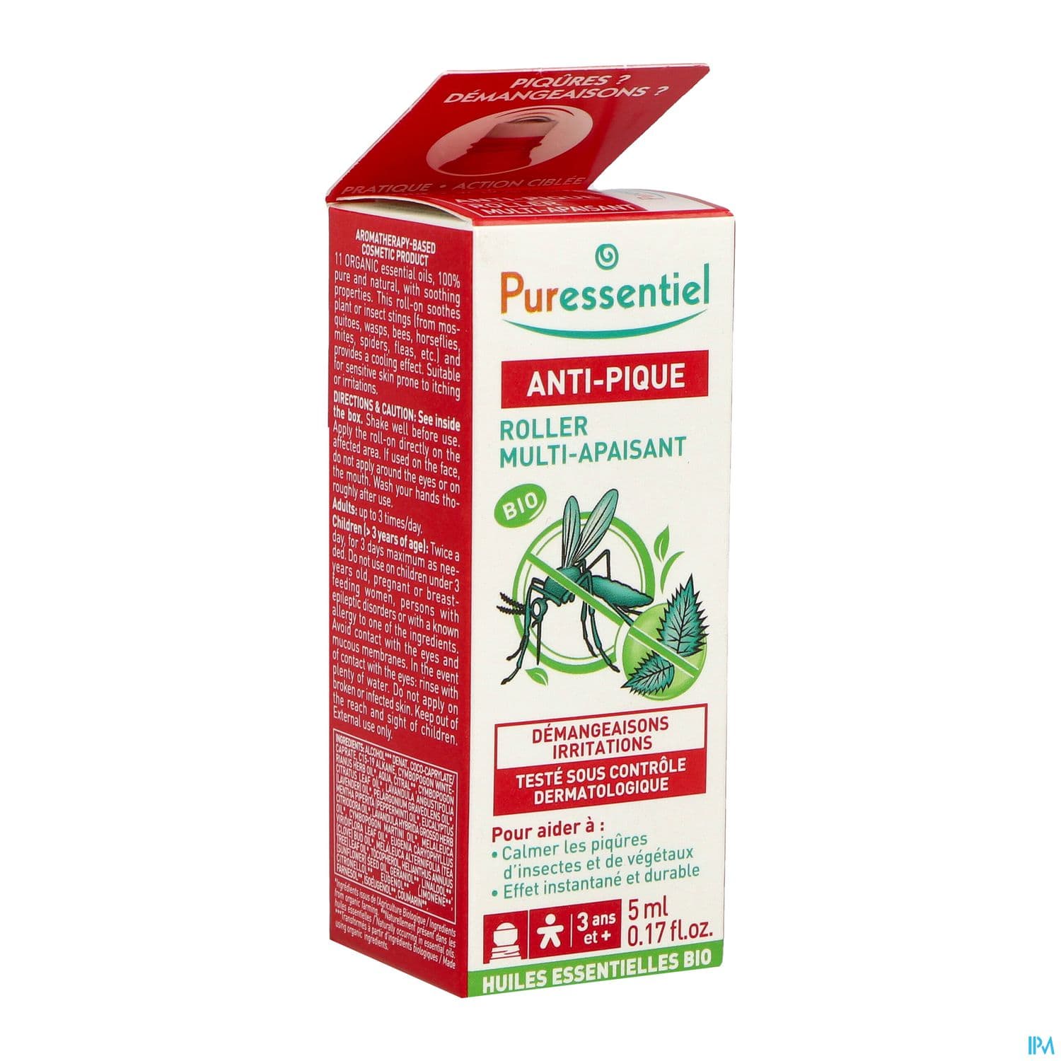 PURESSENTIEL A/PIQUE ROLL APAIS5ML